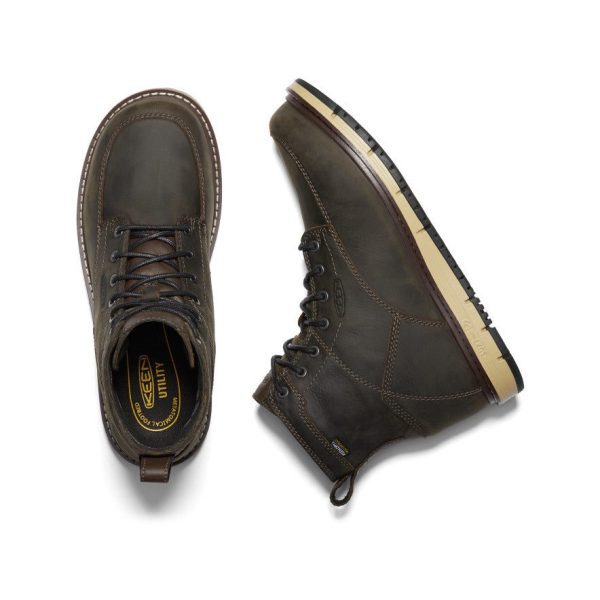 Men's San Jose 6 Waterproof Boot (Soft Toe) | Cascade Brown