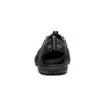 Men's SOLR Sandal | Black/Gold