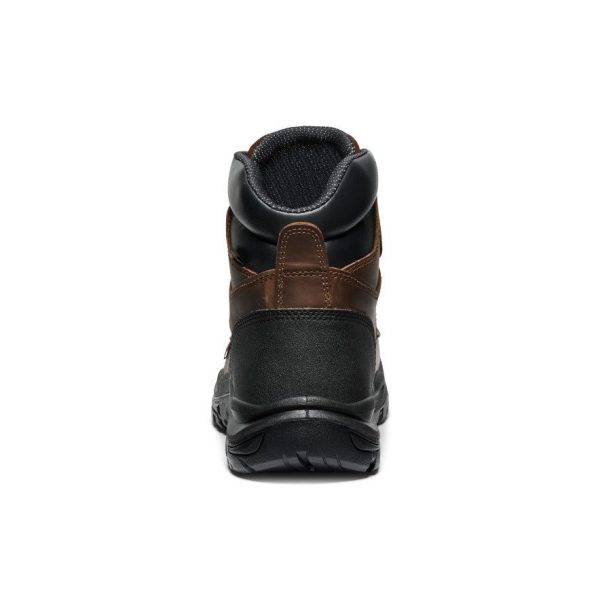 Men's Mt Vernon II 6 Waterproof Boot (Steel Toe)  |  Dark Earth/Black