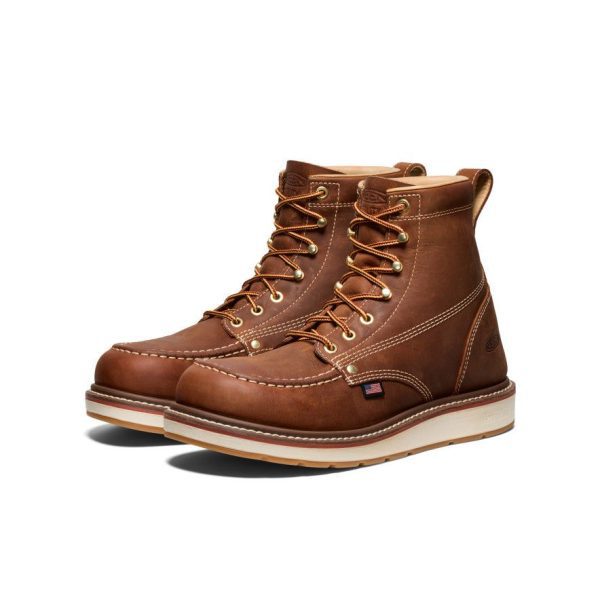 Men's Liberty 6 Boot (Soft Toe)  |  Leather Brown/Birch