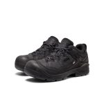 Men's Targhee IV Waterproof Work Shoe (Soft Toe) | Black/Black