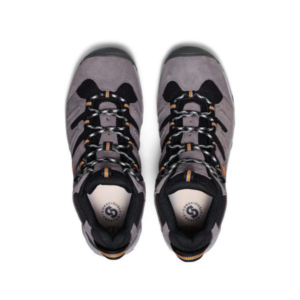Men's Headout Waterproof Hiking Boot  |  Magnet/Orange Pepper