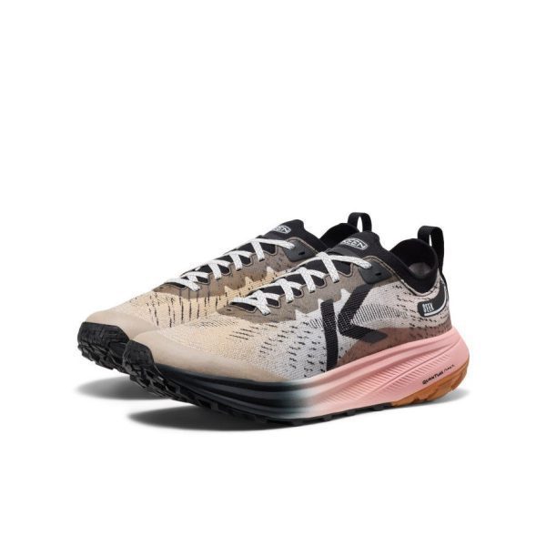 Men's Seek Trail Running Shoe | Black/Sunset Sand