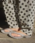 Women's Waimea Leather Flip-Flop | Black/Black