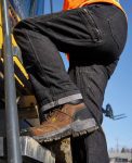 Women's Evanston 6 Waterproof Boot (Carbon Toe)  |  Bison/Black