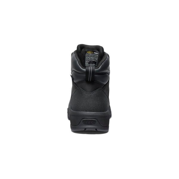 Men's Evanston 6 Waterproof Boot (Carbon Toe) | Black/Black