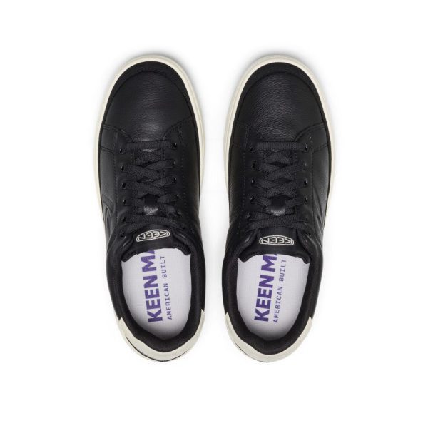 Men's KM1 Leather Sneaker | Black/Birch