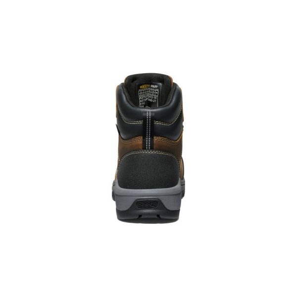 Women's Evanston 6 Waterproof Boot (Carbon Toe)  |  Bison/Black