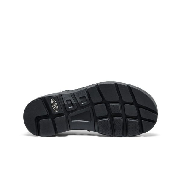 All Gender UNEEK PLT Mary Jane Sneaker | Black Smooth Lea