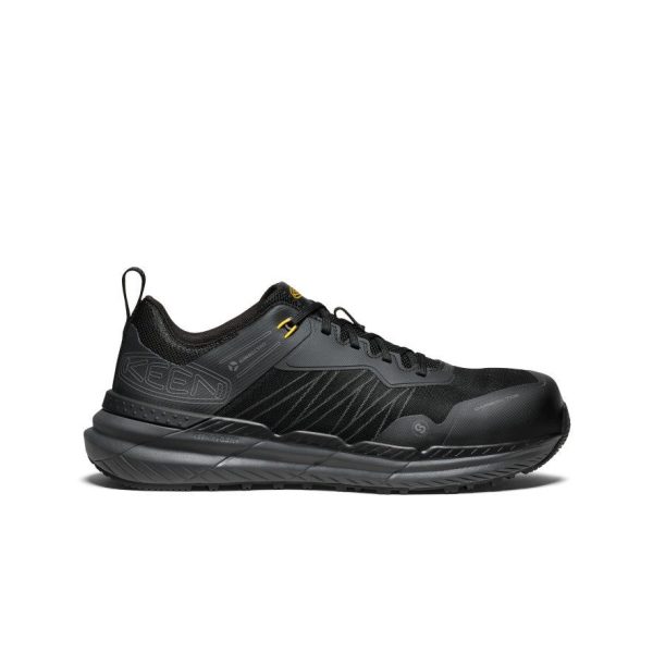Men's Speedworks Work Sneaker (Carbon Toe) | Black/Steel Grey