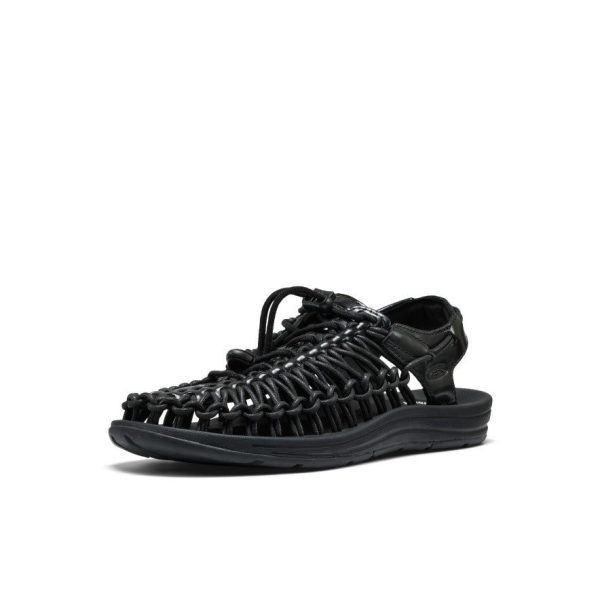 All Gender UNEEK Leather Sneaker | Perseid Black