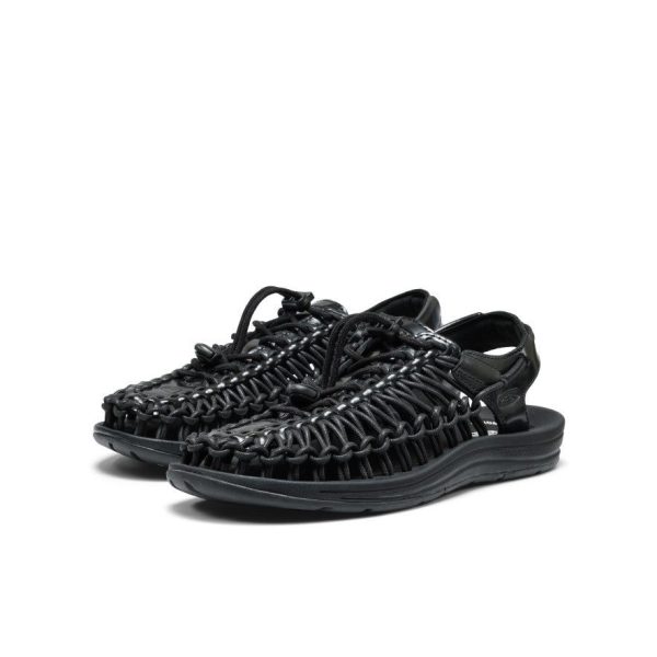 All Gender UNEEK Leather Sneaker | Perseid Black