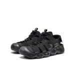 Men's Hyperport Fisherman Leather Sandal  |  Black/Keen Yellow