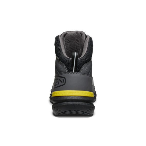 Men's Synchro Waterproof Work Boot (Carbon Toe) | Magnet/Black