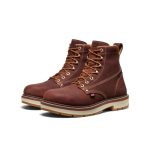 Men's Liberty 6 Waterproof 90° Heel Boot (Soft Toe)  |  Bombay Brown/Gum