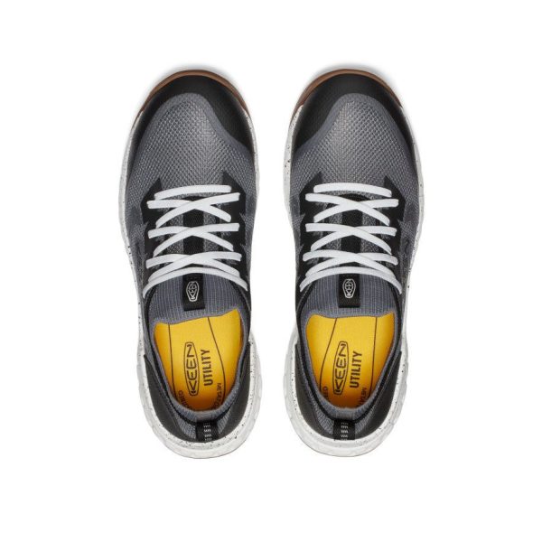 Men's Arvada Shift Work Sneaker (Carbon Toe) | Steel Grey/Gum