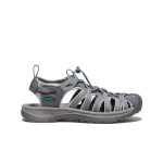 Women's Whisper | Medium Grey/Peacock Green