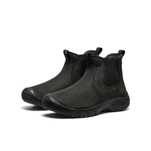 Women's Greta II Waterproof Chelsea | Black/Black