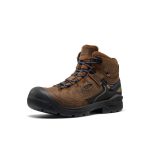 Men's Targhee IV LTR Waterproof Work Boot (Carbon Toe) | Bison/Black