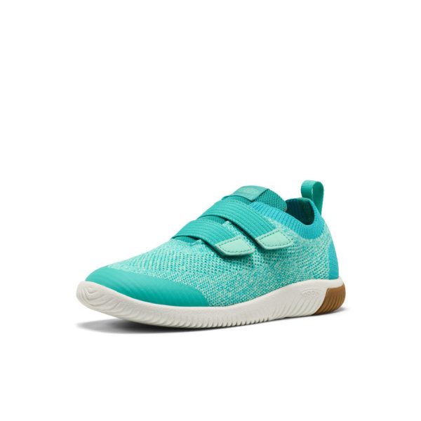 Big Kids' KNX Knit Double Strap | Bright Aqua/Cabbage