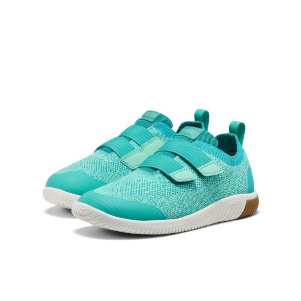 Big Kids' KNX Knit Double Strap | Bright Aqua/Cabbage