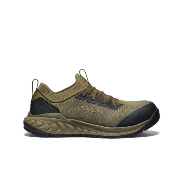 Men's Arvada Shift Work Sneaker (Carbon Toe) | Martini Olive/Black