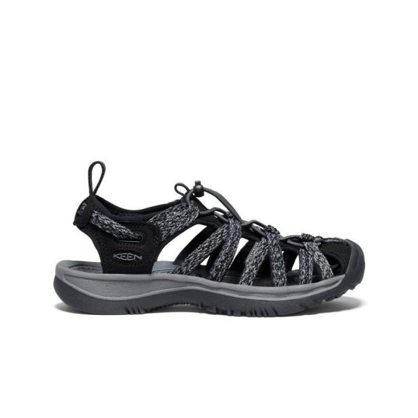 Women's Whisper  |  Black/Steel Grey