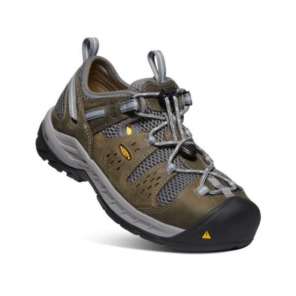 Women's Atlanta Cool II ESD (Steel Toe) | Gargoyle/Blue Fog