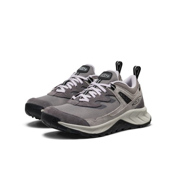 Women's Hightrail Waterproof Hiking Shoe  |  Steel Grey/Thistle