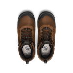 Men's Skokie Waterproof Work Boot (Carbon Toe) | Dark Earth/Black