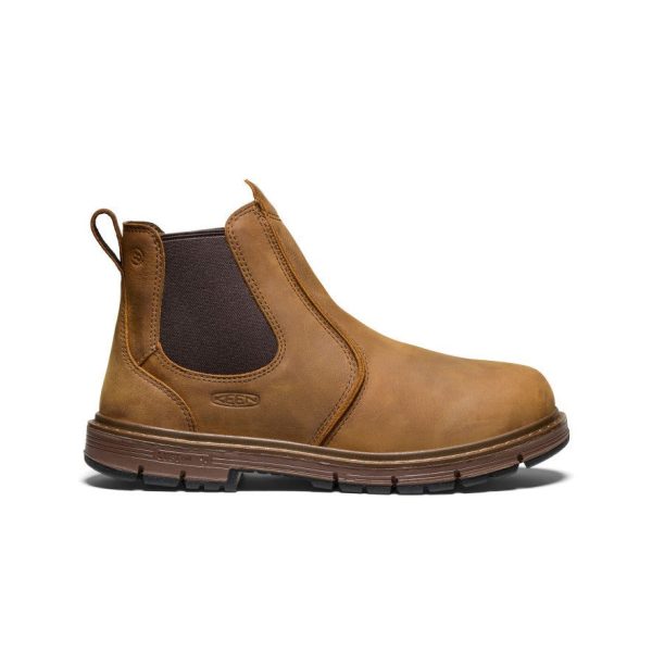 Men's San Jose Chelsea 90° Heel Boot (Soft Toe) | Belgian/Gum