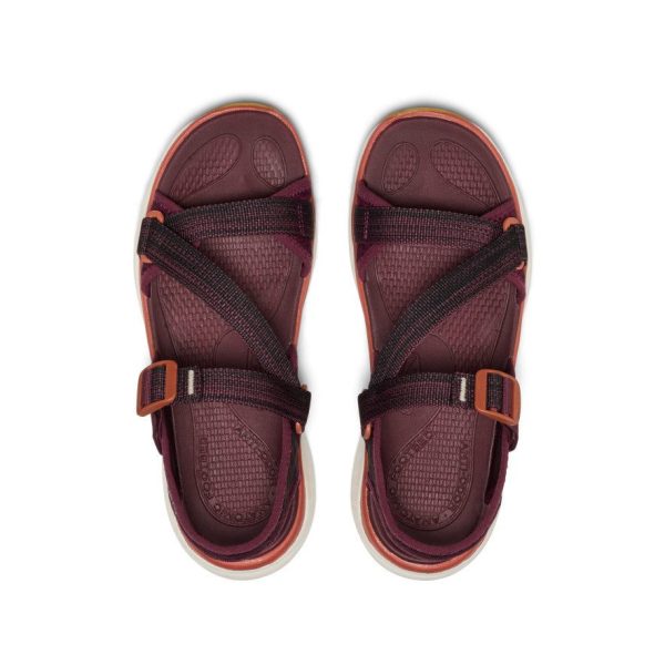 Women's Leiki Open-Toe Sandal | Fig/Burnt Brick