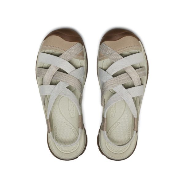 Women's Whisper Lattice Sandal | Plaza Taupe/Silver Birch