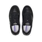 Women's KM2 Leather Jogger | Black/Black