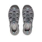 Women's Whisper | Medium Grey/Peacock Green