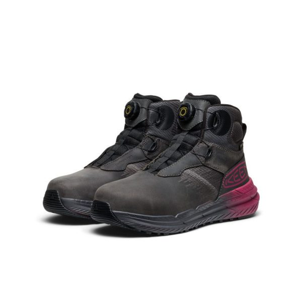 Women's Snapline CF Waterproof Boot (Carbon Toe) | Magnet/Black
