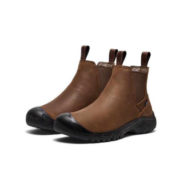 Men's Anchorage IV Waterproof Boot  |  Dark Earth/Black