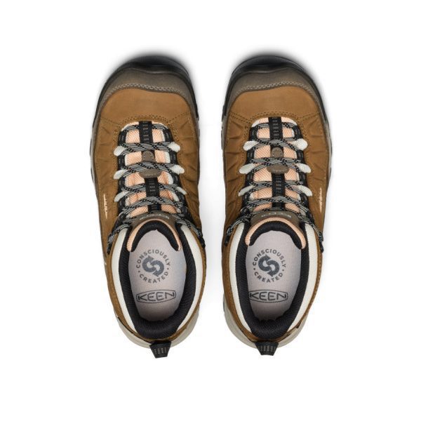 Women's Targhee IV Waterproof Hiking Boot  |  Coyote/Peach Fuzz