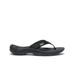 Women's Kona Leather Flip-Flop | Black/Vapor