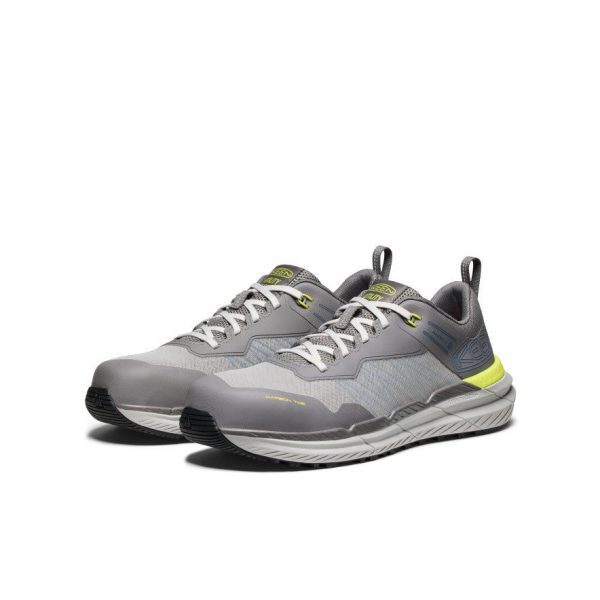 Men's Speedworks ESD Work Sneaker (Carbon Toe) | Steel Grey/Vintage Indigo