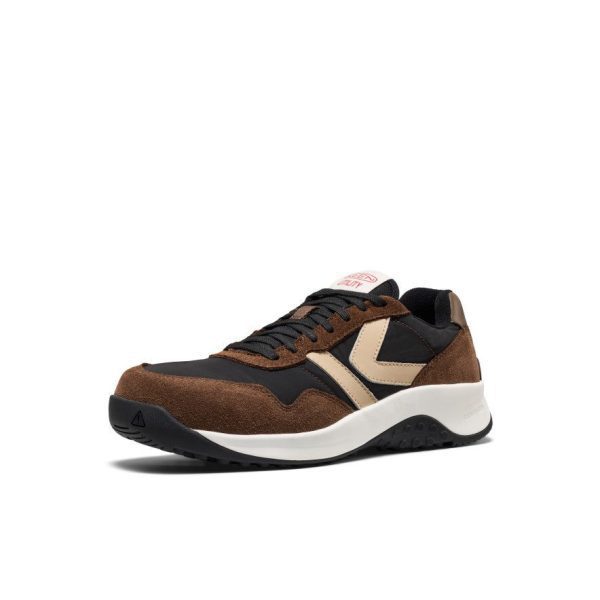 Men's KS86 Utility Work Sneaker (Carbon Toe) | Dark Earth/Black