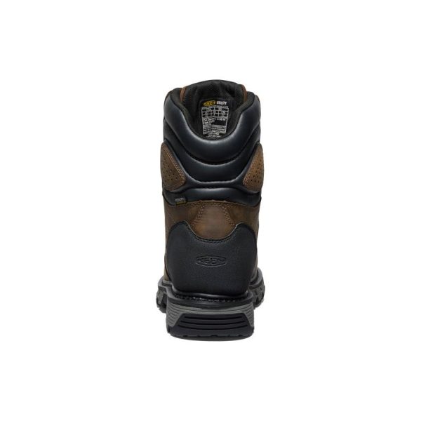 Men's CSA Camden 8 Waterproof Boot (Carbon-Fiber Toe)  |  Dark Earth/Black