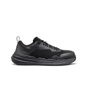 Men's Speedworks ESD Work Sneaker (Carbon Toe) | Black/Black