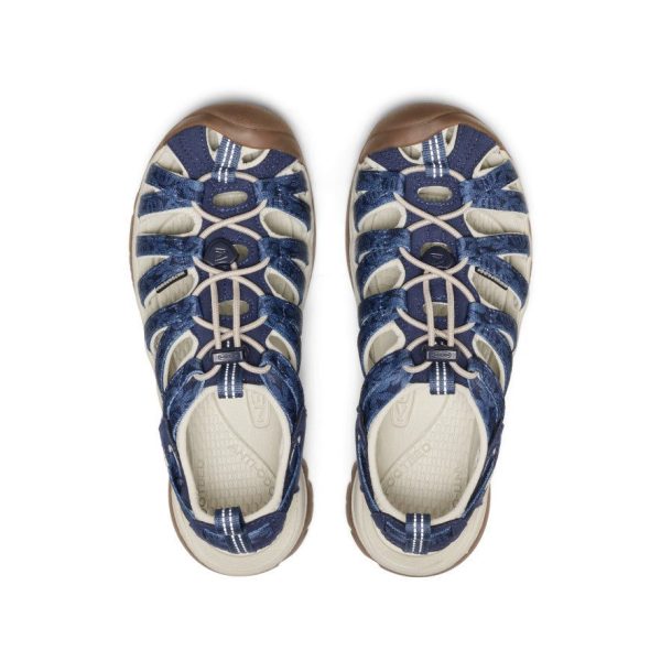 Women's Whisper  |  Navy Print