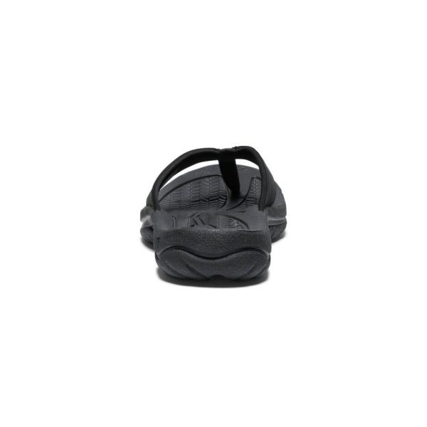 Women's Kona Leather Flip-Flop | Black/Vapor