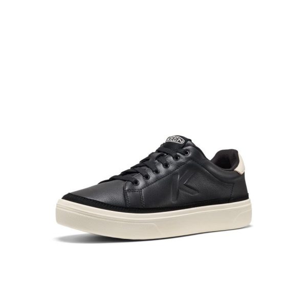 Men's KM1 Leather Sneaker | Black/Birch