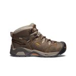 Men's Detroit XT Waterproof Boot (Soft Toe)  |  Black Olive/Leather Brown