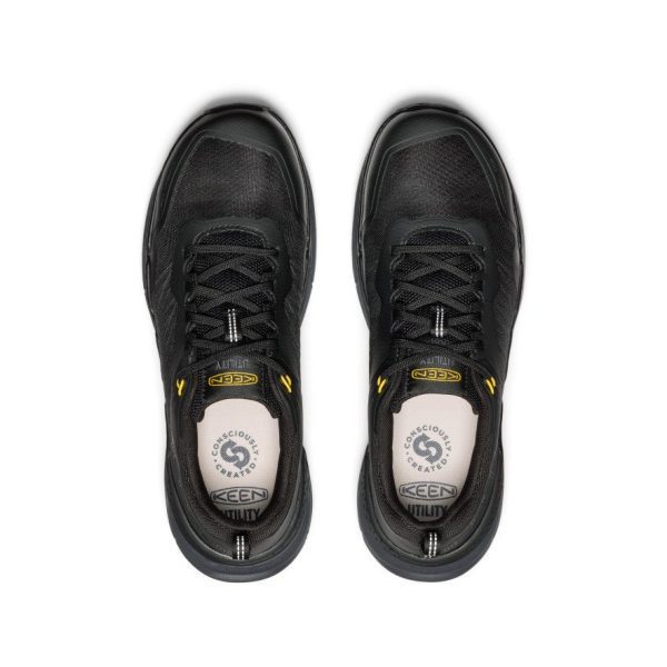Men's Speedworks Work Sneaker (Carbon Toe) | Black/Steel Grey