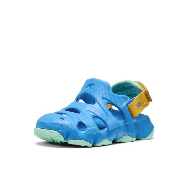 Toddlers' HyperFLT Clog  |  Azure Blue/Daffodil
