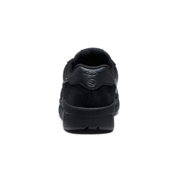 Women's KM2 Leather Jogger | Black/Black